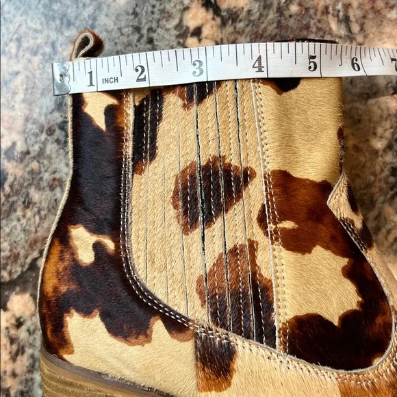Corky's Charming Cow Print Boots SZ 10 - Picture 7 of 10